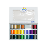 Brother Embroidery thread Set - 22 Colors